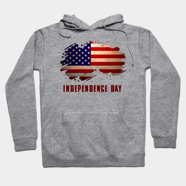 Independence Day Hoodie by VEKTORKITA